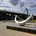 Equatorial Sundial – by Wendy Taylor – 1982